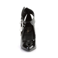 Pleaser Brand SS VANITY 434 Pump in Black Patent