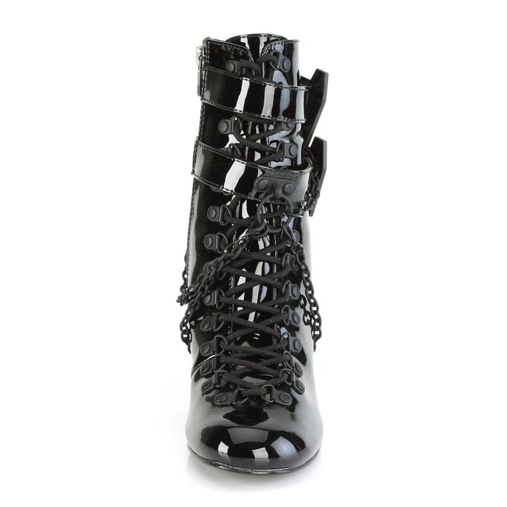 SS-VIVIKA-128 Ankle Boot | Black Patent-Footwear-Pleaser Brand-Black-8-Patent-SEXYSHOES.COM