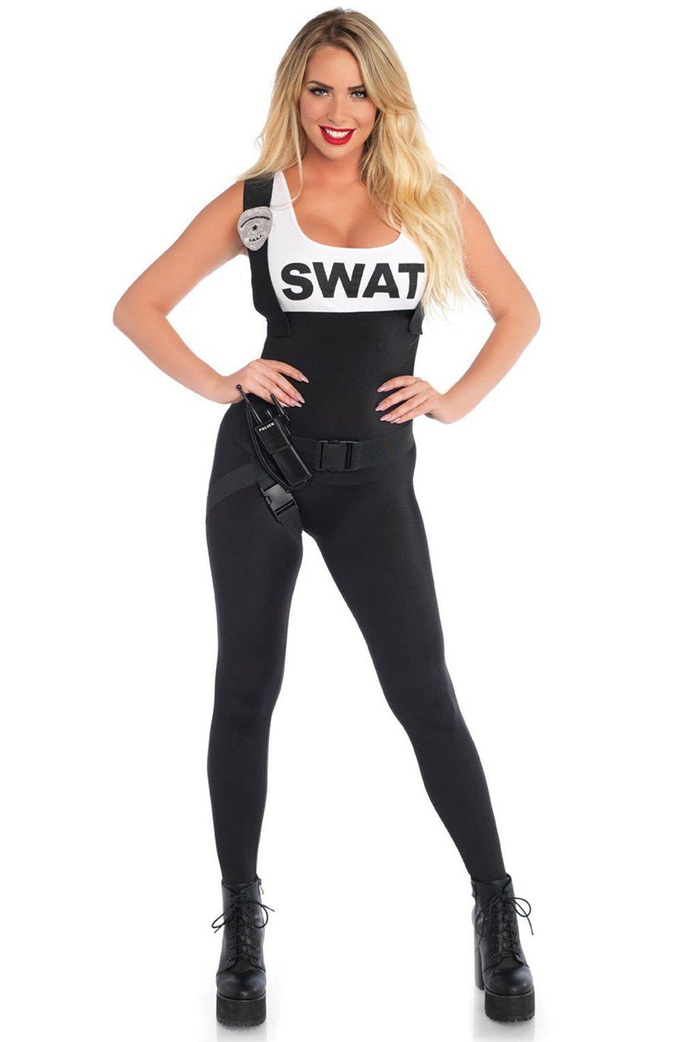 SWAT Bombshell Costume-Cop Costumes-Leg Avenue-SEXYSHOES.COM