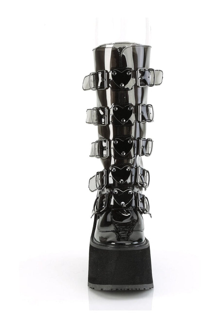 SWING-230C Black Smoke Knee Boot