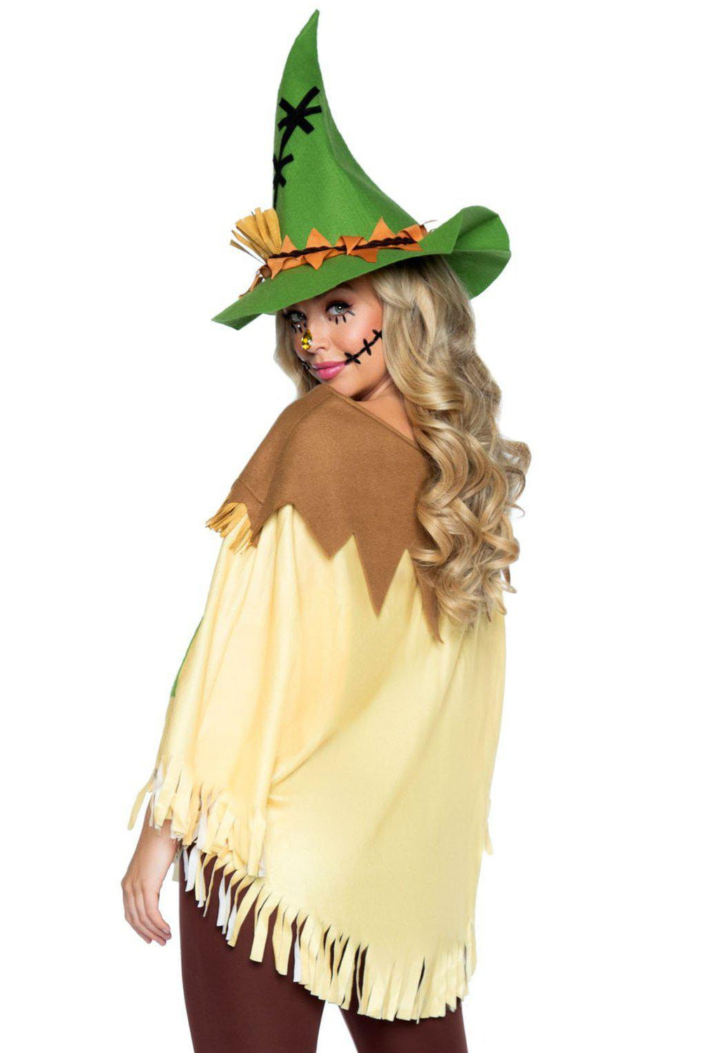 Scarecrow Poncho Costume-Other Costumes-Leg Avenue-Multi-O/S-SEXYSHOES.COM