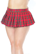 School Girl Plaid Skirt | Plus Size