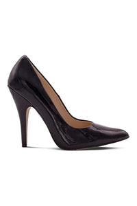 Sexyshoes Signature Classic Sexy Pump in Black Patent