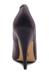 Sexyshoes Signature Classic Sexy Pump in Black Faux Leather