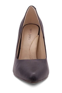 Sexyshoes Signature Classic Sexy Pump in Black Faux Leather