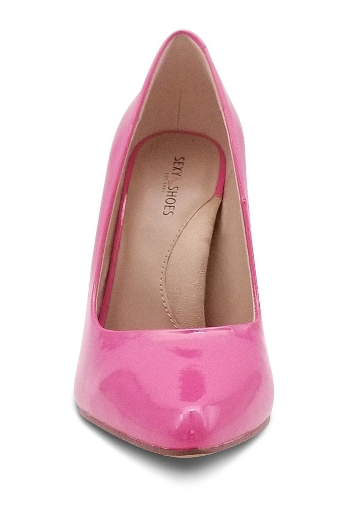 Sexyshoes Signature Classic Sexy Pump in Fuchsia Patent