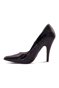 Sexyshoes Signature Classic Sexy Pump in Black Patent