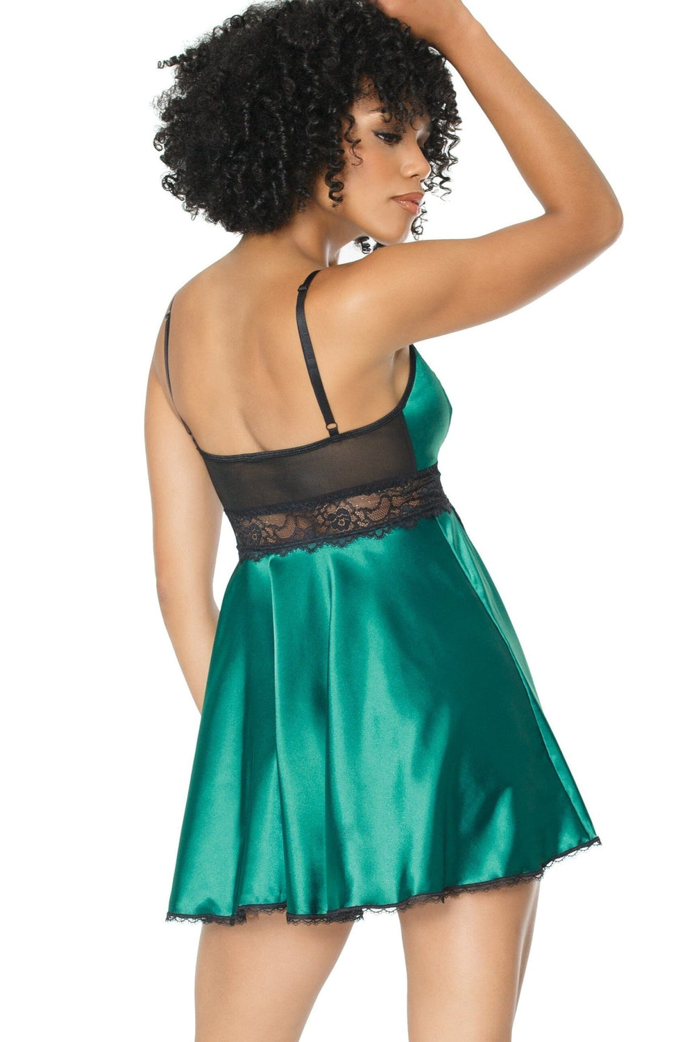 Side Slit Babydoll-Babydolls-Coquette-SEXYSHOES.COM