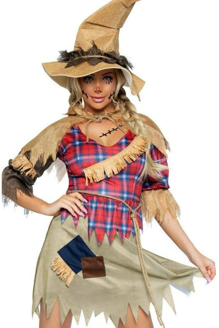 Sinister Scarecrow Costume-Other Costumes-Leg Avenue-Multi-S/M-SEXYSHOES.COM