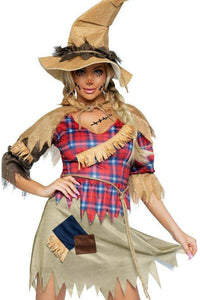 Leg Avenue Sinister Scarecrow Costume in Multi  from SexyShoes.com
