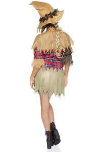 Leg Avenue Sinister Scarecrow Costume in Multi 