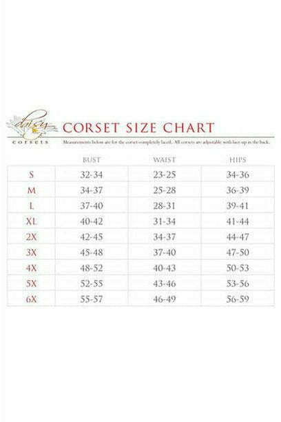 Lavish Gold Brocade Open Cup Waist Cincher