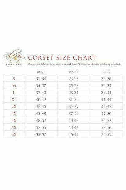 Daisy Corsets Rainbow Glitter Pvc Lace Up Skirt in Rainbow 