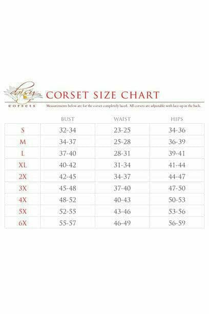 Lavish White Sheer Lace Underwire Waist Cincher Corset