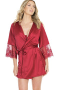 Soft Stretch Satin Robe