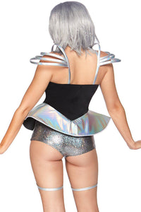 Leg Avenue Space Cadet Costume in Silver 