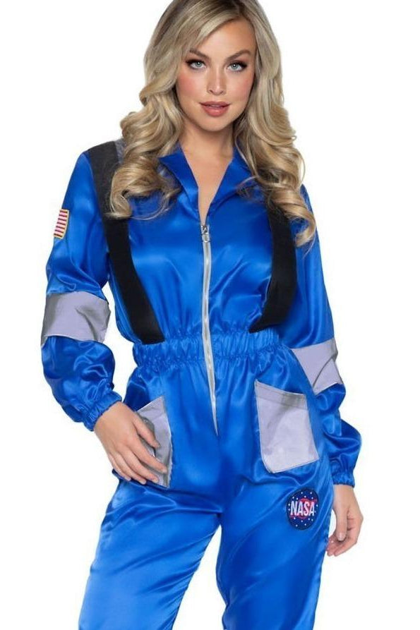 Space Explorer Costume-Space Costumes-Leg Avenue-Blue-XL-SEXYSHOES.COM
