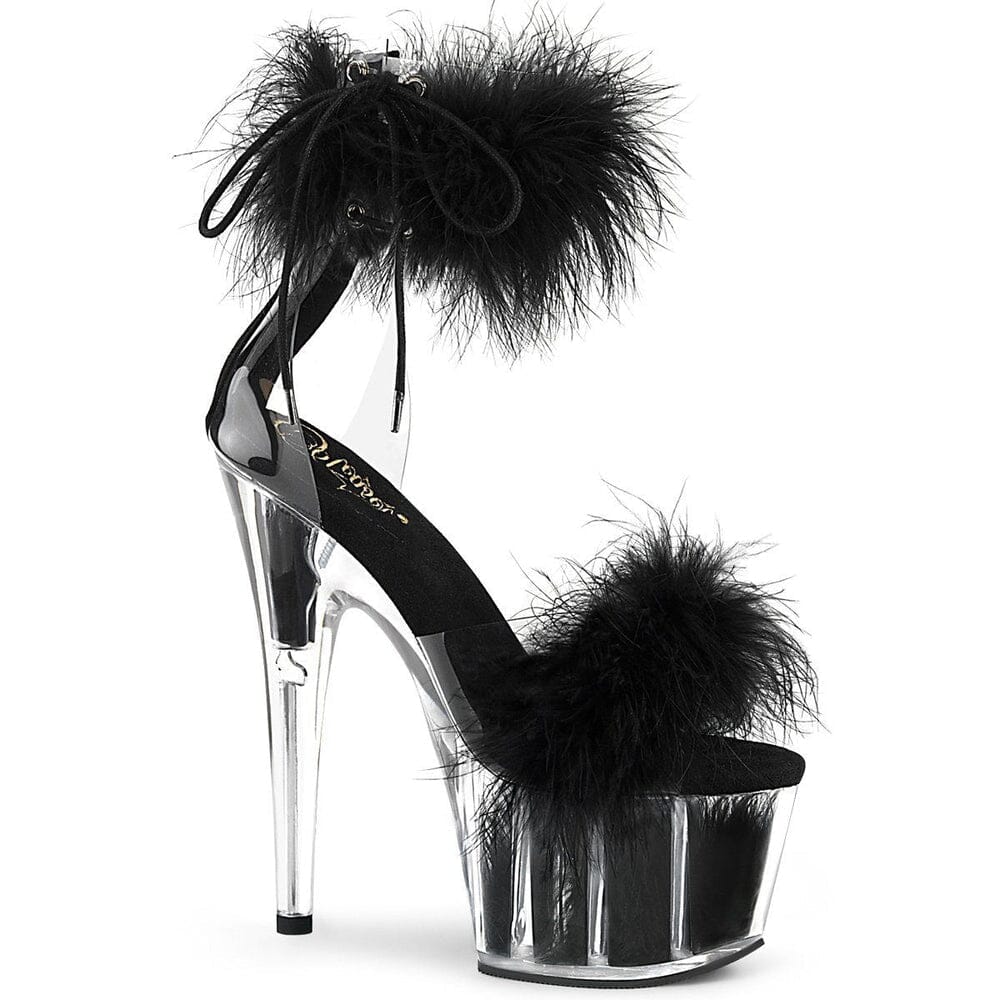 Ss-Adore-724F Exotic Sandal | Clear Vinyl-Footwear-Pleaser Brand-Clear-10-Vinyl-SEXYSHOES.COM