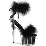 SS-Adore-724F Exotic Sandal | Clear Vinyl