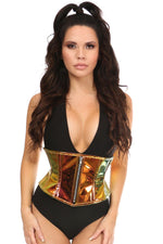Plus Size Steel Boned Mini Cincher
