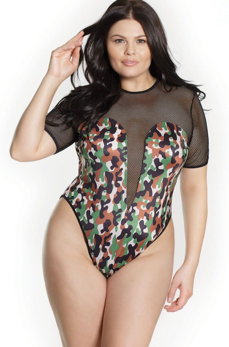 Coquette Teddy in Black  from SexyShoes.com