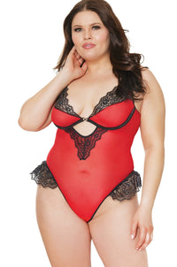 Coquette Teddy in Red  from SexyShoes.com
