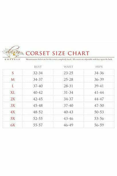 Top Drawer Pink Burlesque Underwire Curvy Cut Waist Cincher Corset