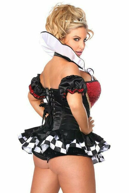 Daisy Corsets Top Drawer Royal Queen Premium Corset Costume in Black 