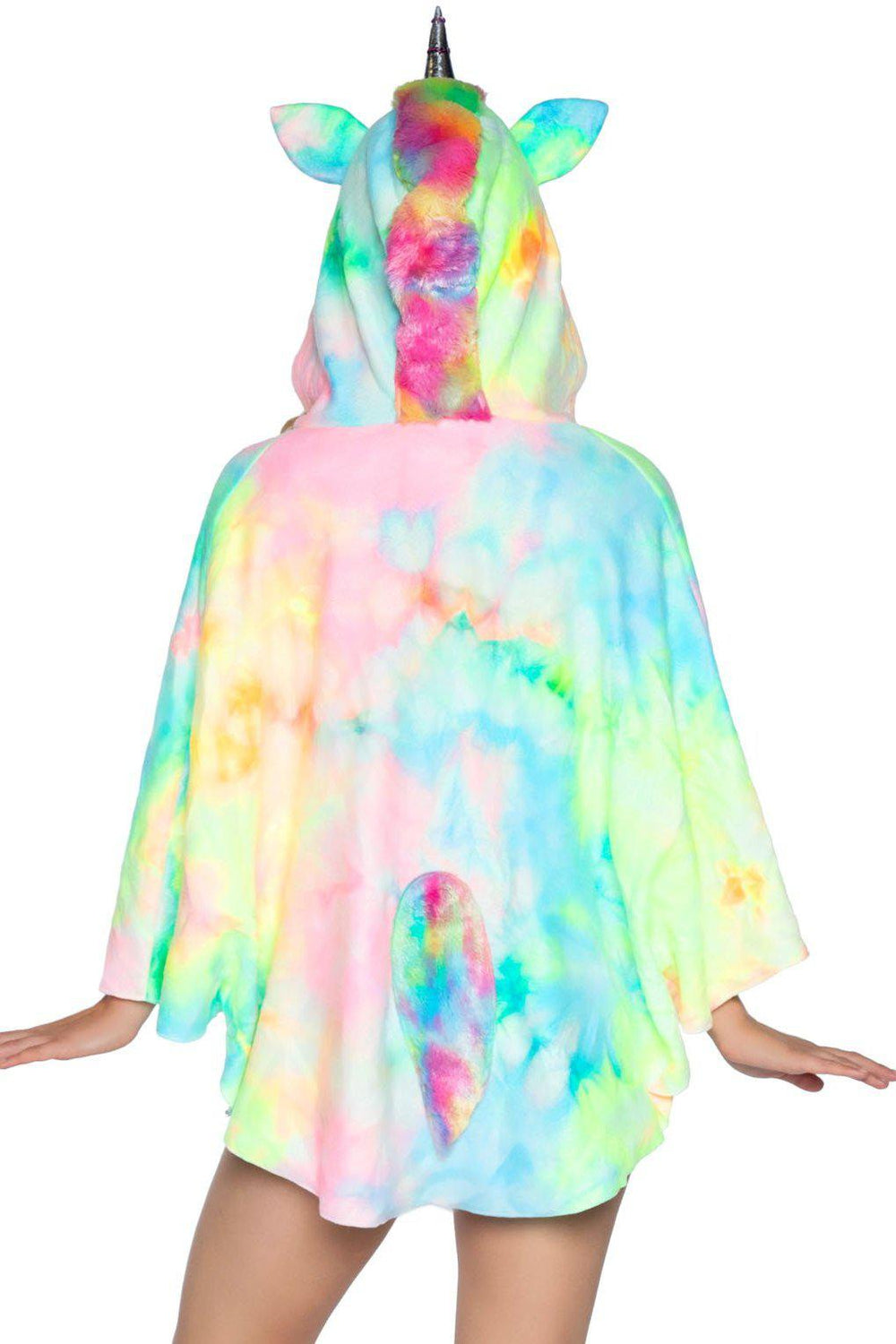 Unicorn Poncho Costume-Animal Costumes-Leg Avenue-Multi-O/S-SEXYSHOES.COM