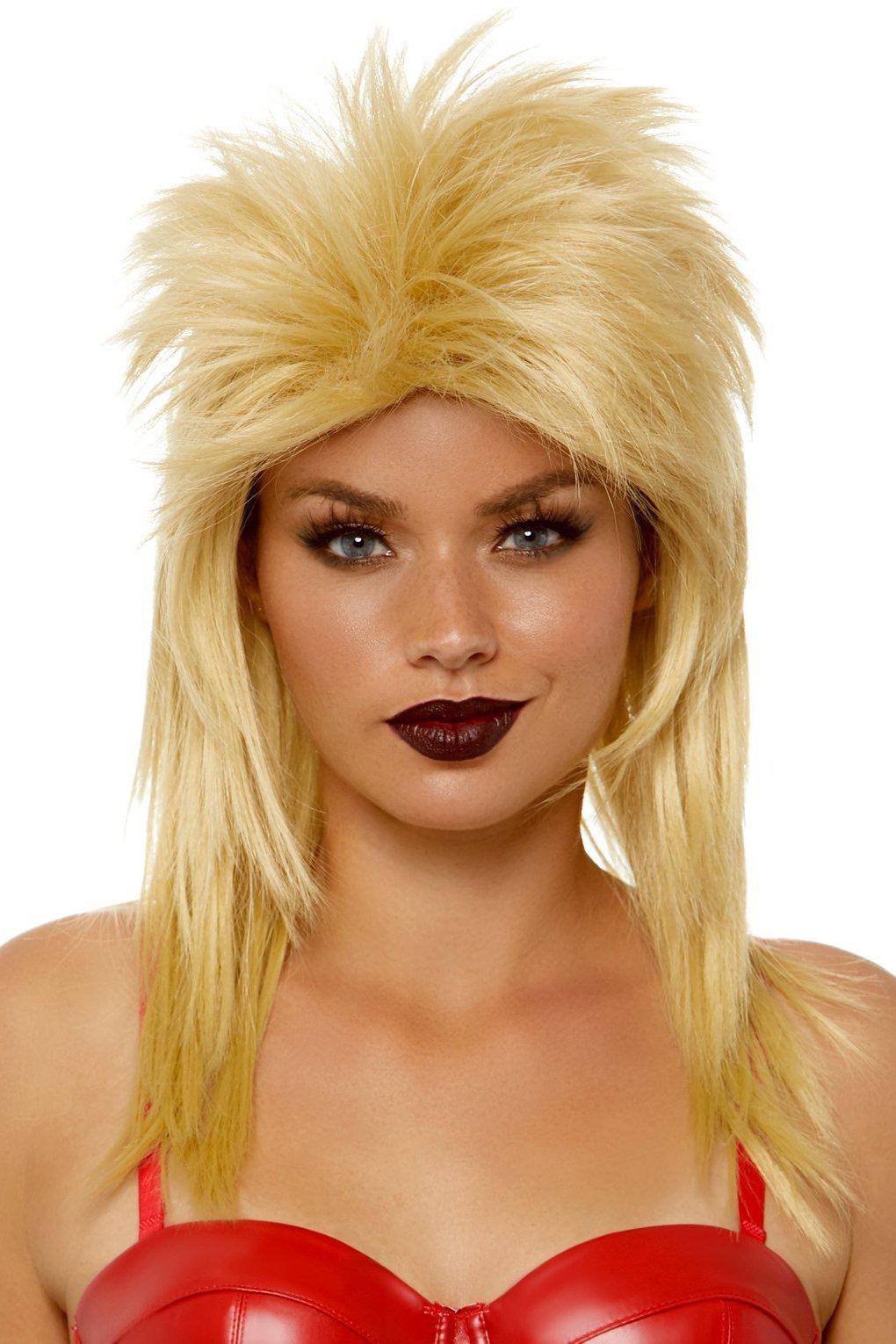 Unisex Rockstar Wig-Wigs-Leg Avenue-Blonde-O/S-SEXYSHOES.COM