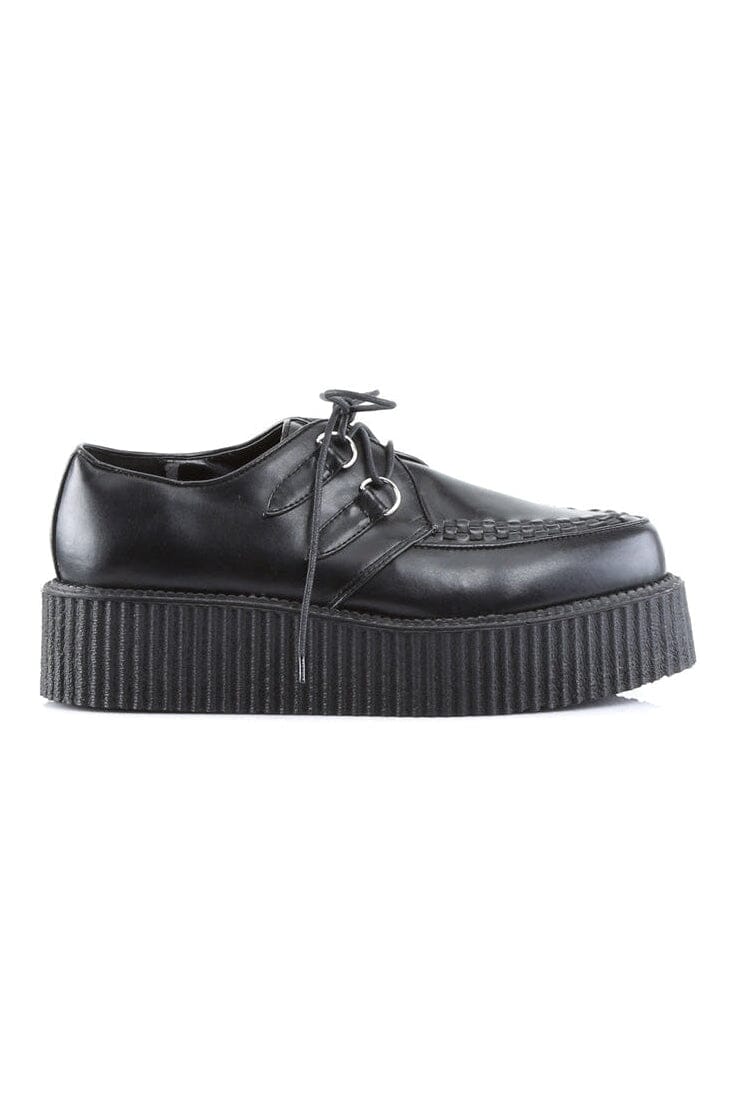 V-CREEPER-502 Black Vegan Leather Creeper-Creepers-Demonia-SEXYSHOES.COM