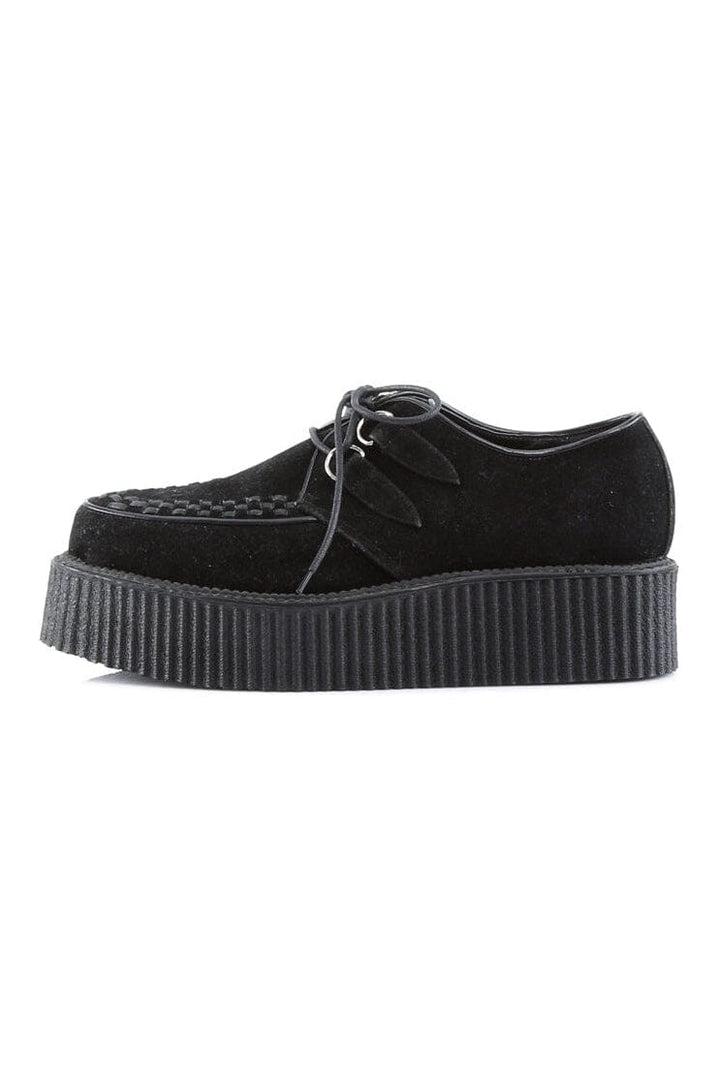 V-CREEPER-502S Black Vegan Leather Creeper-Creepers-Demonia-SEXYSHOES.COM