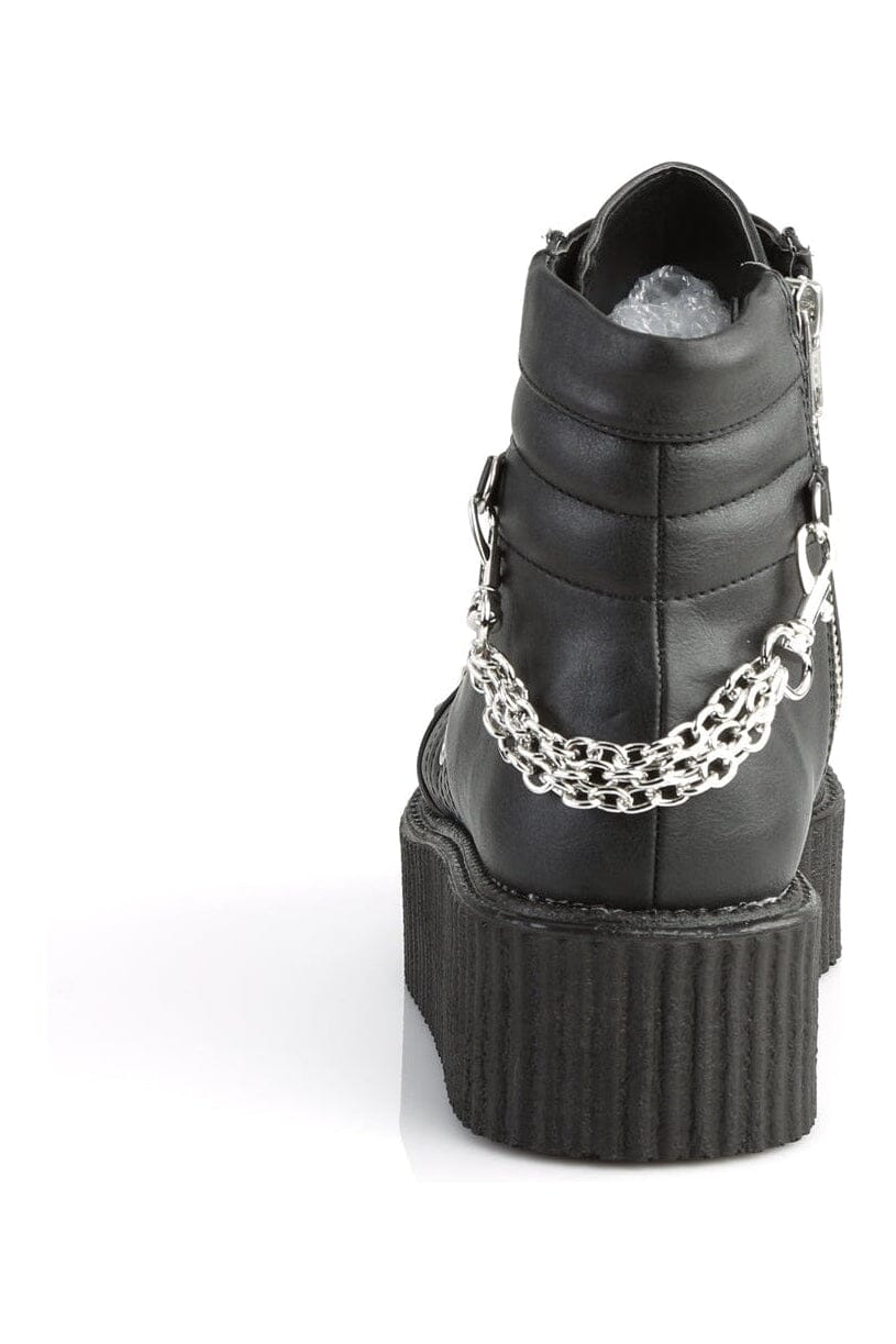 V-CREEPER-565 Black Vegan Leather Creeper-Creepers-Demonia-SEXYSHOES.COM