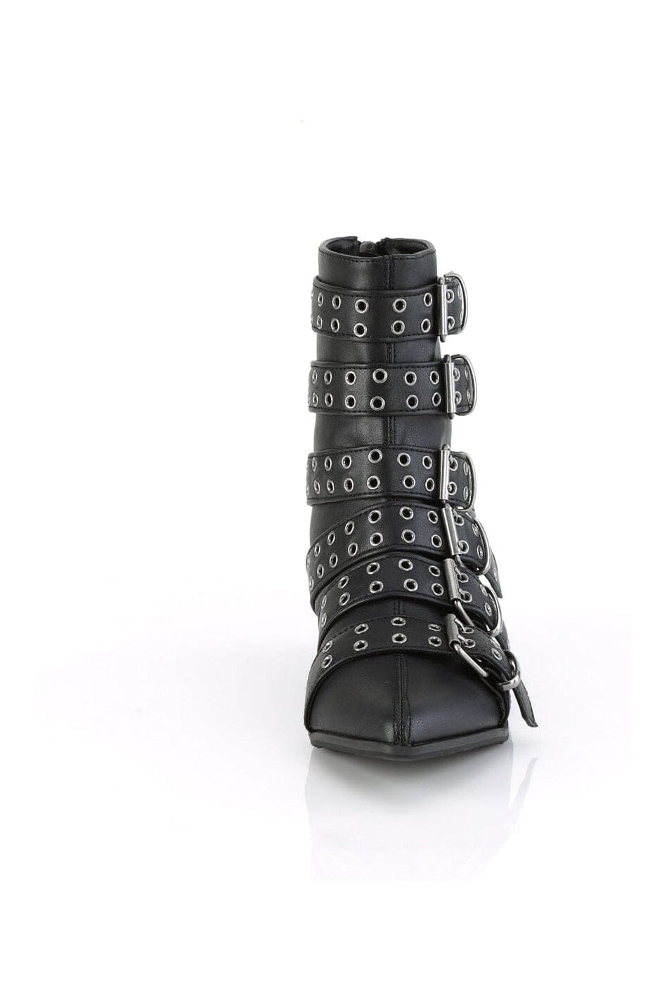 WARLOCK-70 Black Vegan Leather Knee Boot-Knee Boots-Demonia-SEXYSHOES.COM
