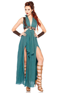 Leg Avenue Warrior Maiden Costume in Green 