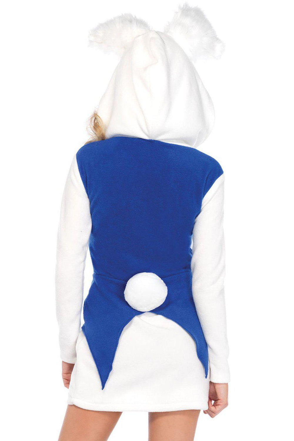 White Rabbit Zip Front Costume-Animal Costumes-Leg Avenue-SEXYSHOES.COM