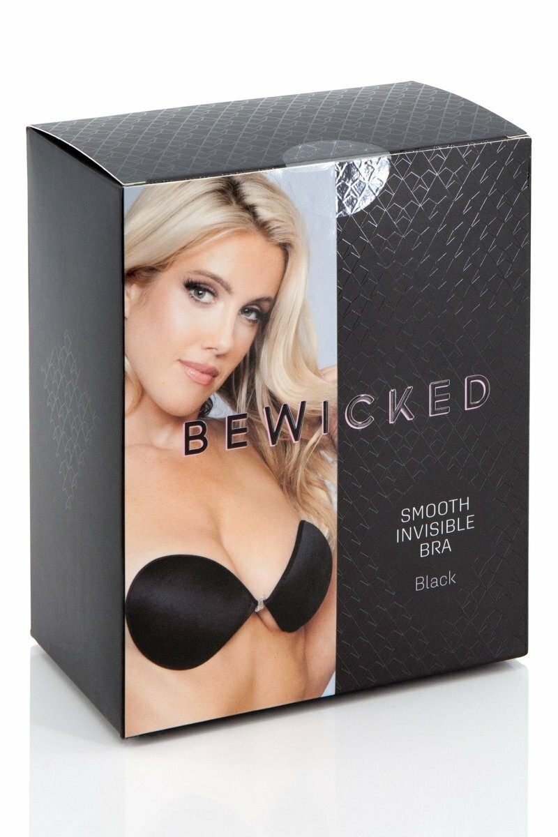 BeWicked Adhesive Invisible Bra in Black 
