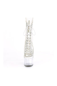 Pleaser ADORE-1016C-2 Exotic Ankle Boot in Clear Vinyl