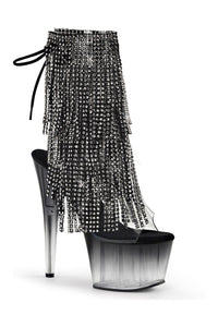 Pleaser ADORE-1017RSFT Platform Boot in Black Vinyl from SexyShoes.com