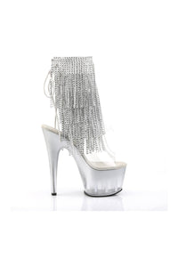 Pleaser ADORE-1017RSFT Platform Boot in Clear Vinyl