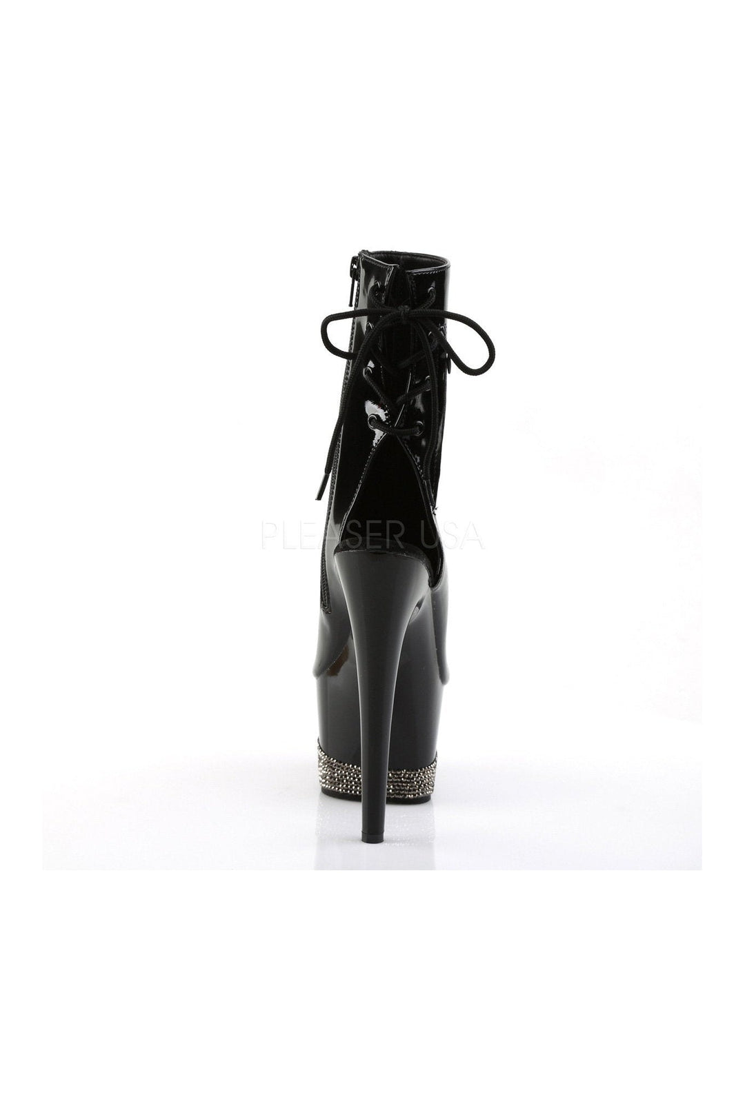 Pleaser ADORE-1018-3 Platform Boot in Black Patent