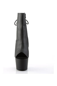 Pleaser ADORE-1018 Platform Boot in Black Faux Leather