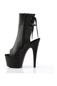 Pleaser ADORE-1018 Platform Boot in Black Faux Leather