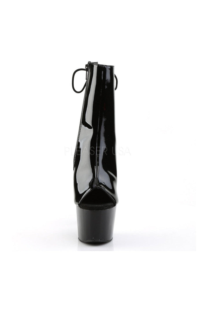 ADORE-1018 Platform Boot  | Black Patent