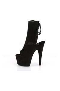 Pleaser ADORE-1018FS Platform Boot in Black Faux Leather
