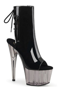 Pleaser ADORE-1018T Exotic Boot in Black Patent from SexyShoes.com