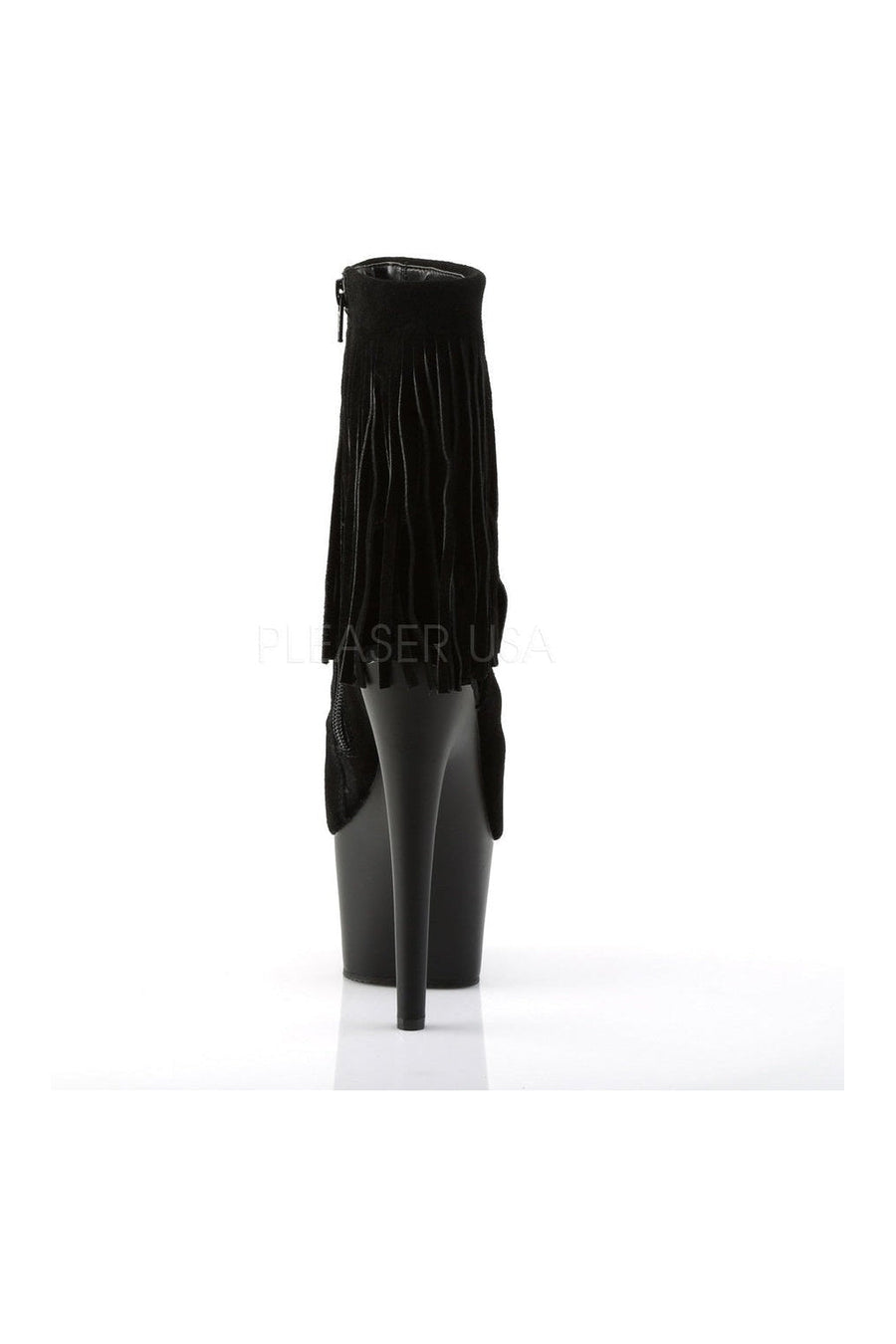 Pleaser ADORE-1019 Platform Boot in Black Genuine Leather