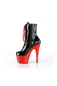 Pleaser ADORE-1020 Platform Ankle Boot in Black Patent