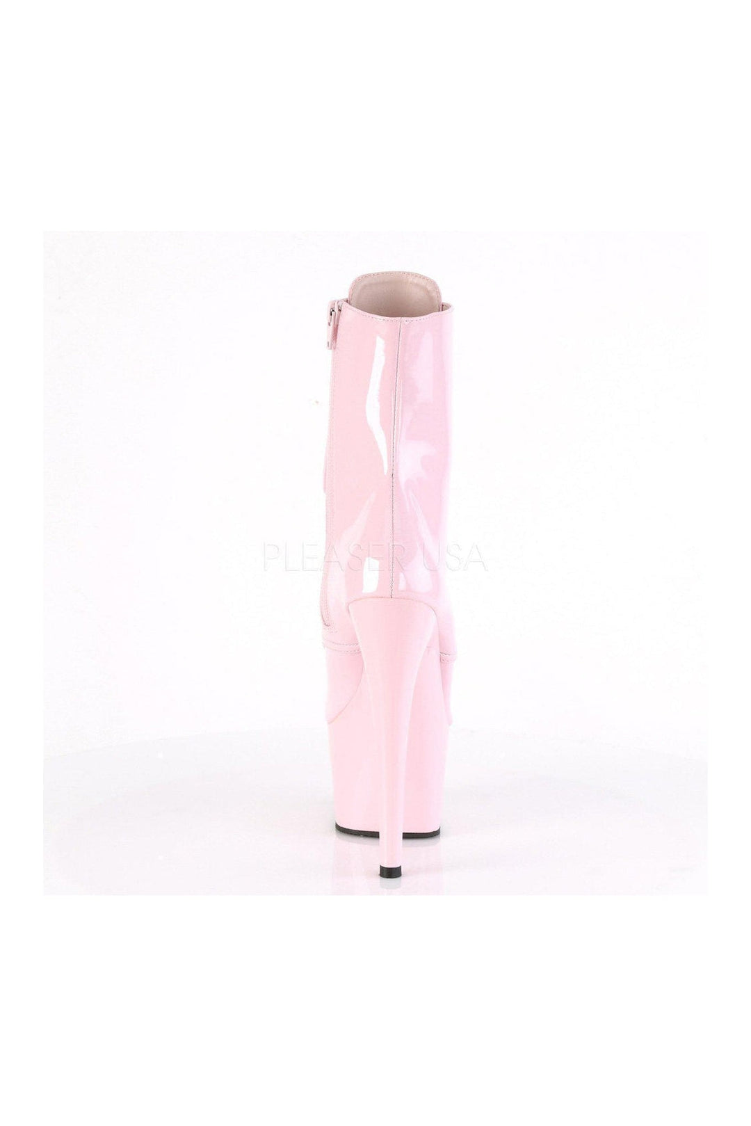 Pleaser ADORE-1020 Platform Ankle Boot in Fuchsia Patent