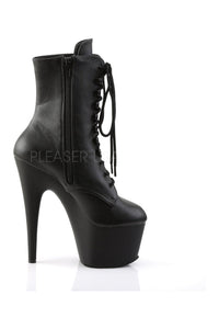 Pleaser ADORE-1020 Platform Boot in Black Faux Leather